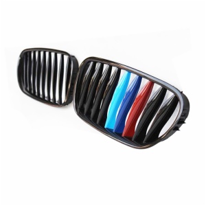 Gloss Black tri color Front Grille Grill For BMW E85 E86 Z4 Coupe/Convertible 2003-2008