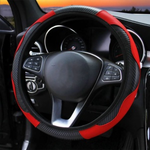 PU Leather Steering Wheel Cover