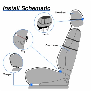 Plush Car Seat Cover