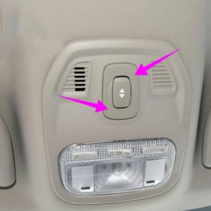 Sunroof switch