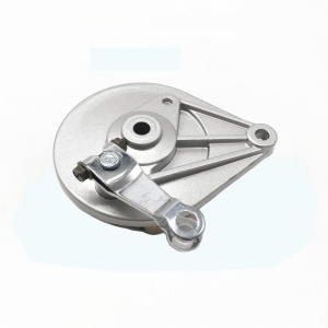 Rear panel brake assembly