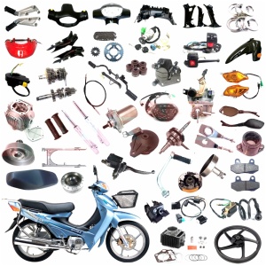 HJ110 DY110 Motorcycle Scooter Engine Spare Parts Complete Body Assy For Dayun Haojin 110cc