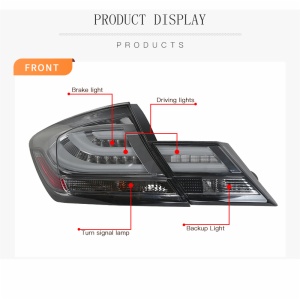 Honda Civic 2014 2015 fb si LED tail light tail lamp