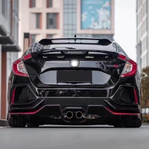 Auto parts front bumper body kit modification upgrade for Honda Civic 2016 2020 fc fk