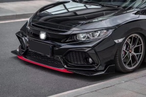 Auto parts front bumper body kit modification upgrade for Honda Civic 2016 2020 fc fk