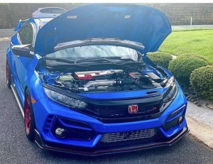 Honda Civic fc Type R SI fog lamp frame