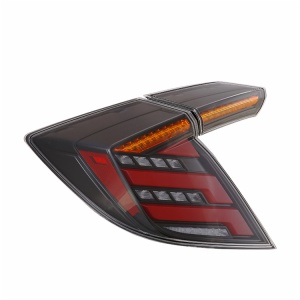 Honda Civic rs 2016 2020 fk7 fk8 type r hatchback modified streamer LED tail light