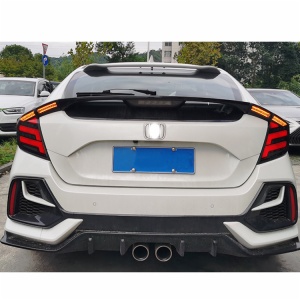 Honda Civic rs 2016 2020 fk7 fk8 type r hatchback modified streamer LED tail light