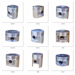 JH70 CD70 Cylinder Motorcycle Piston Ring Set 47mm Aluminum Piston Ring Kit