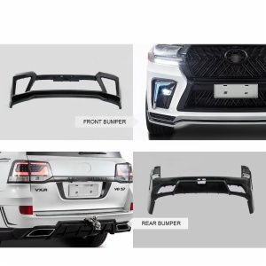 Land Cruiser 200 E Model front & rear bumper assembly grille and exhaust pipe year 2016 2017 2018