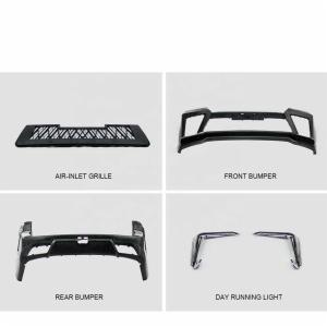 Land Cruiser 200 E Model front & rear bumper assembly grille and exhaust pipe year 2016 2017 2018