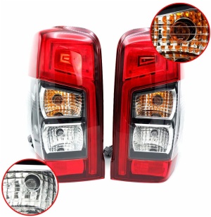 LED Type 8330B213 Or 8330B214 Red Clear For Mitsubishi L200 Triton MR 4WD Truck Pick-Up 2019 2020 LED Tail Lamp