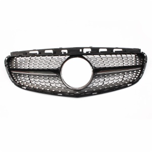 Mercedes-Benz 2014-2015 E-class W212 upgrade diamond starry mid-net front bumper grid