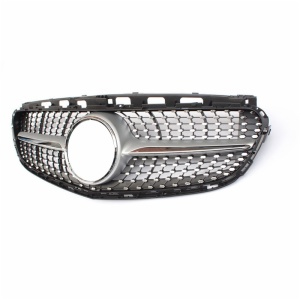 Mercedes-Benz 2014-2015 E-class W212 upgrade diamond starry mid-net front bumper grid