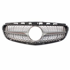 Mercedes-Benz 2014-2015 E-class W212 upgrade diamond starry mid-net front bumper grid