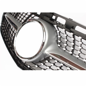Mercedes-Benz 2014-2015 E-class W212 upgrade diamond starry mid-net front bumper grid