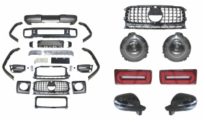 Mercedes-Benz G-Class g550 g500 4x4 w464 2019 upgrade modification g63AMG body kit grille