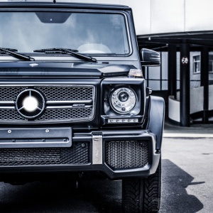 Mercedes-Benz G-class W463 2004-2018 upgrade G65 AMG body kit Front bumper Grille