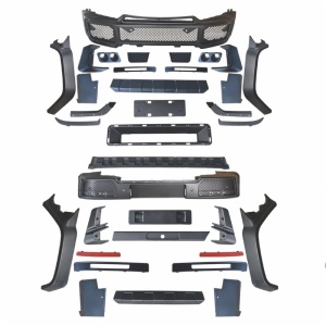 Mercedes-Benz g-class w464 g63 amg 2019 upgrade body kit front guard grille wide body wheel eyebrows