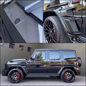 Mercedes-Benz g-class w464 g63 amg 2019 upgrade body kit front guard grille wide body wheel eyebrows