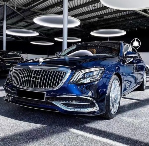 Mercedes-Benz S-Class w222 2014-2020 upgrade and modification Maybach S680 body kit grille headlights