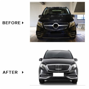 Mercedes-Benz V-Class Vito w447 2016-2020 V260 v250 Upgrade Maybach body kit grille
