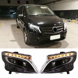 Mercedes-Benz V-Class Vito w447 v260 LED headlights head lamp 2016-2020