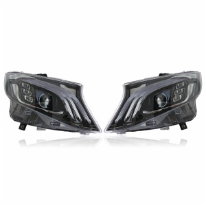 Mercedes-Benz V-Class Vito w447 v260 upgrade change Maybach LED headlights head lamp 2016-2020