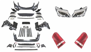 Mercedes-Benz V-Class Vito w447 v260 upgrade change V body kit headlights taillights