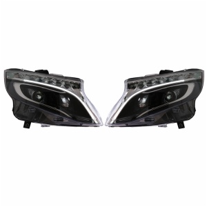 Mercedes-Benz V-Class Vito w447 v260 upgrade change V body kit headlights taillights
