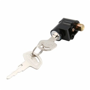 Motorcycle Ignition Switch Lock + Fule Tank Gas Cap Lock Set for Haojue Suzuki GN125 GN 125 125cc