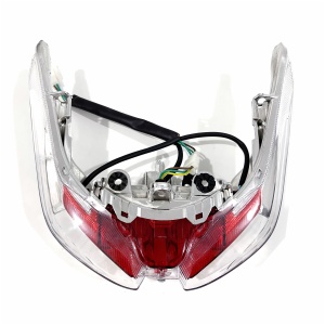 Motorcycle Tail Lights Angel Eyes 12V