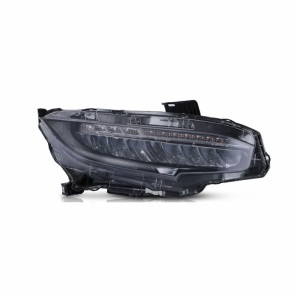 new Honda Civic LED headlights