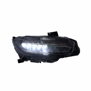 new Honda Civic LED headlights
