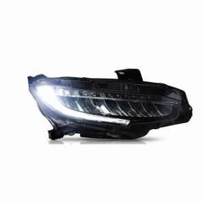 new Honda Civic LED headlights