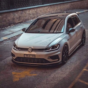 new VW Golf 7.5 body kit modified R version front bumper plastic PP