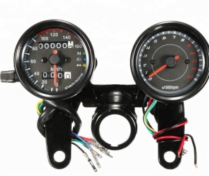 Universal adjustable multipurpose digital LCD display speedometer