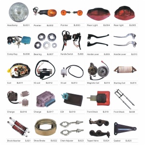 Various kinds of Motorcycle Engine Spare Parts And Body Accessories