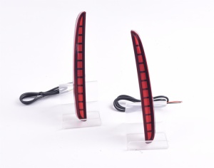 Rear brake warning light LED For Civic type R 2016 2019 with 3 Function Hatch Rear fog lamp frame