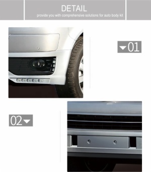 Rear Foot Running Board Step Plate Body kit For Volkswagen VW T5
