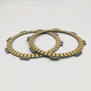 Rubber friction material clutch disks for CG125