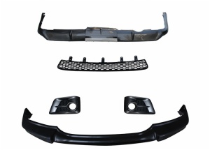 SPORT BODY KIT FRONT&REAR BUMPER SPOILER AND AIR-INLET GRILLE FOG LAMP CASE FOR LX570 LEXUS 570
