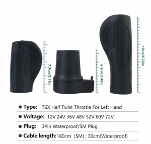 THUMB THROTTLE SM LEFT