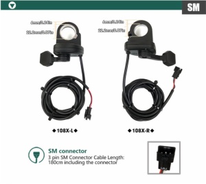 THUMB THROTTLE with SM PLUG 108X
