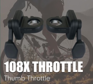 THUMB THROTTLE with SM PLUG 108X