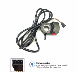 THUMB THROTTLE WITH SM PLUG