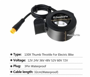 THUMB THROTTLE WATER PROOF