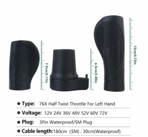 THUMB THROTTLE WATER PROOF HALF ROTATION