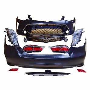 Toyota Camry 2012 2015 Front bumper Rear bumper grille Xenon headlights taillights Body kit