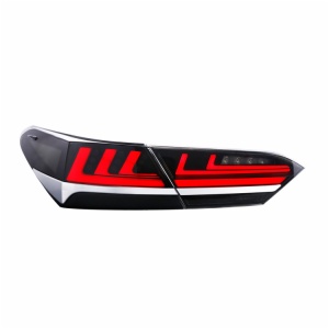 Toyota Camry 2018 LED taillight tail light Flowing water turn signal breathing mode plug and play